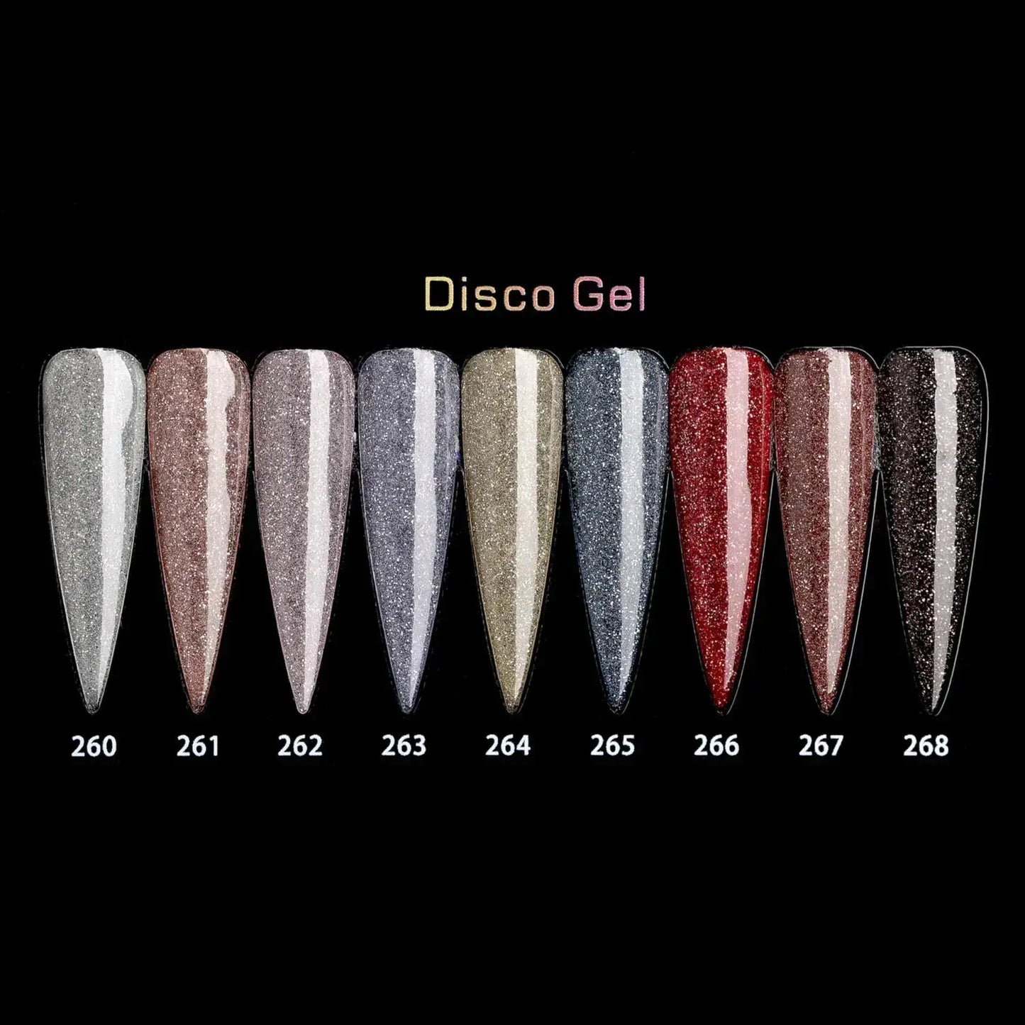 Savni Disco Reflective Gel Polish Series