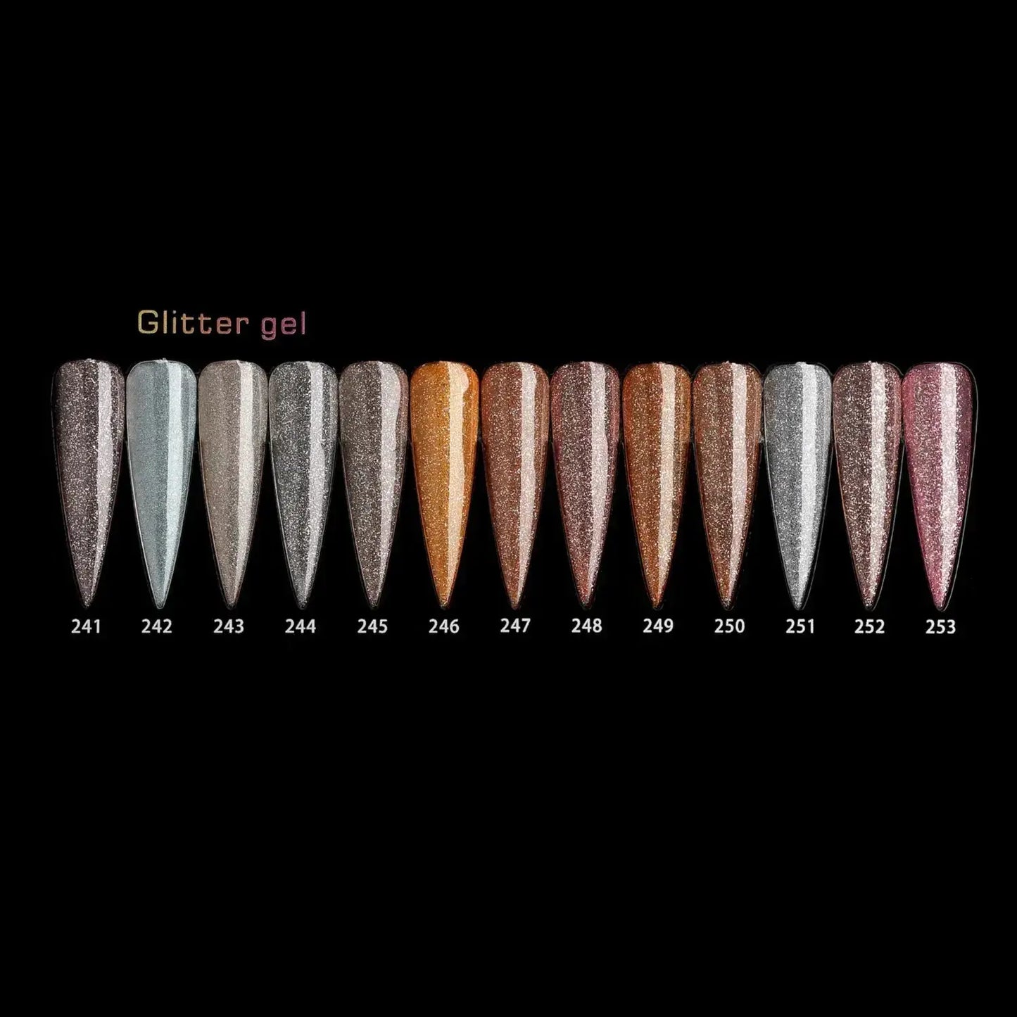 Savni Glitter Gel Polish Series
