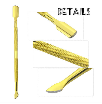 Cuticle Pusher & Cutter Stainless Steel