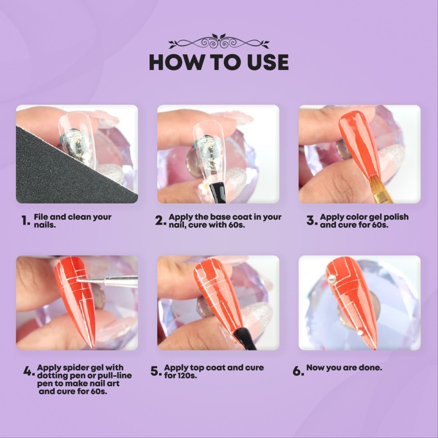 Savni Spider Gel Product vendor