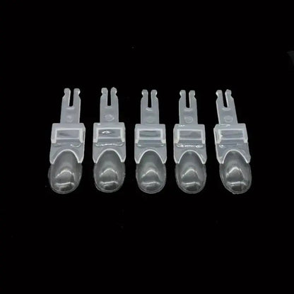 Removable Transparent Display Sticks Tray - 24 Nails