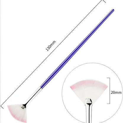 Fan Brush for Glitter and Ombre and Art Application