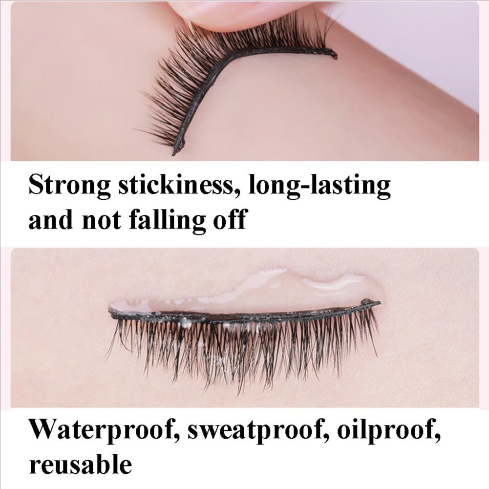 Temporary Eyelash Glue Strip for False Eyelashes - 30 pairs