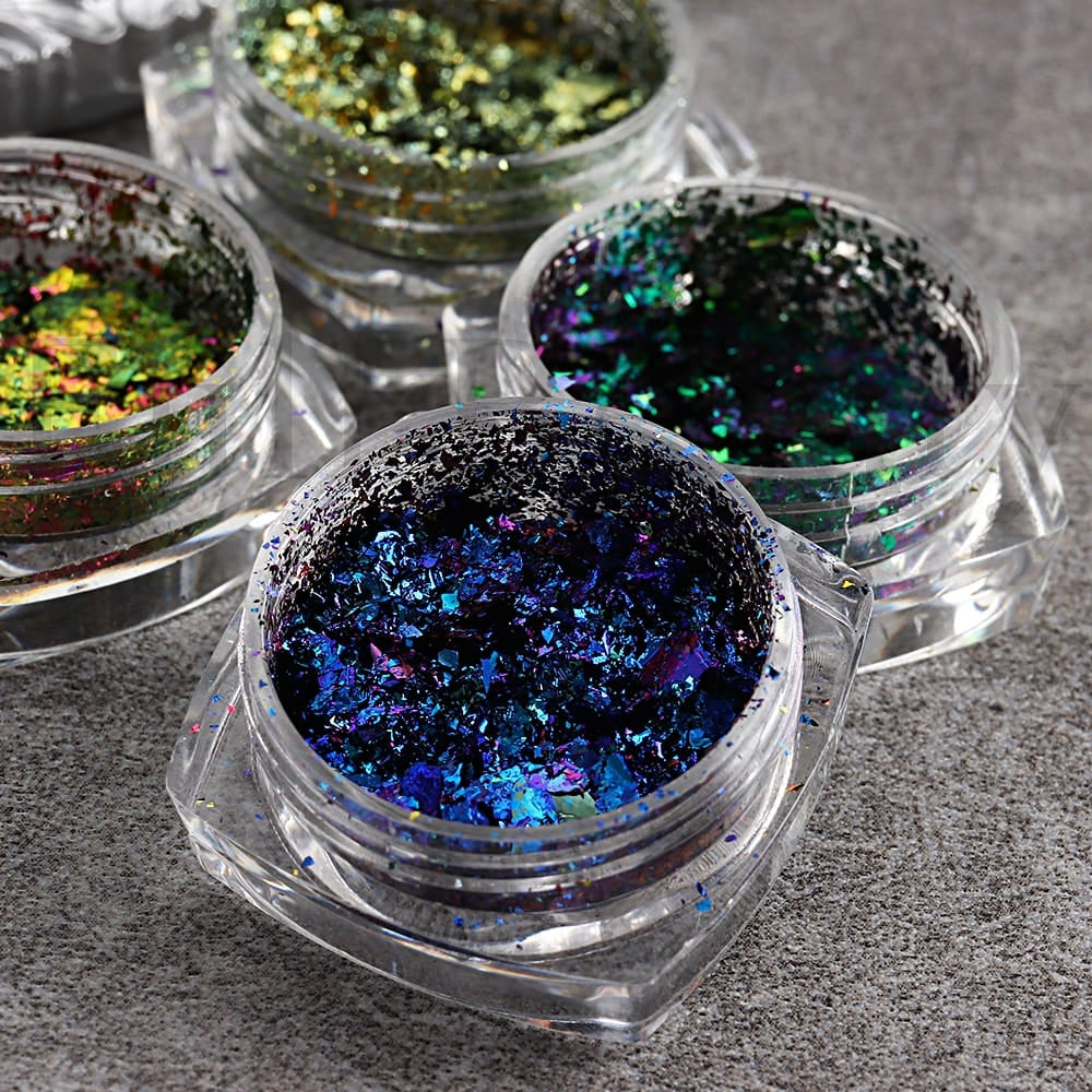 Transparent Chameleon Chrome Powder - Assorted Color