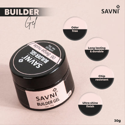 Savni White 30g Builder Gel