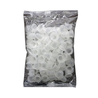 Microblading & PMU Pigment Holding Silicon Cups Large Size - Pack of 100pcs