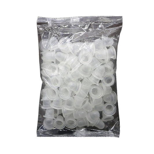 Microblading & PMU Pigment Holding Silicon Cups Large Size - Pack of 100pcs
