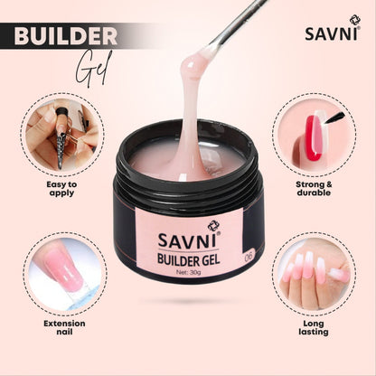 Savni White 30g Builder Gel