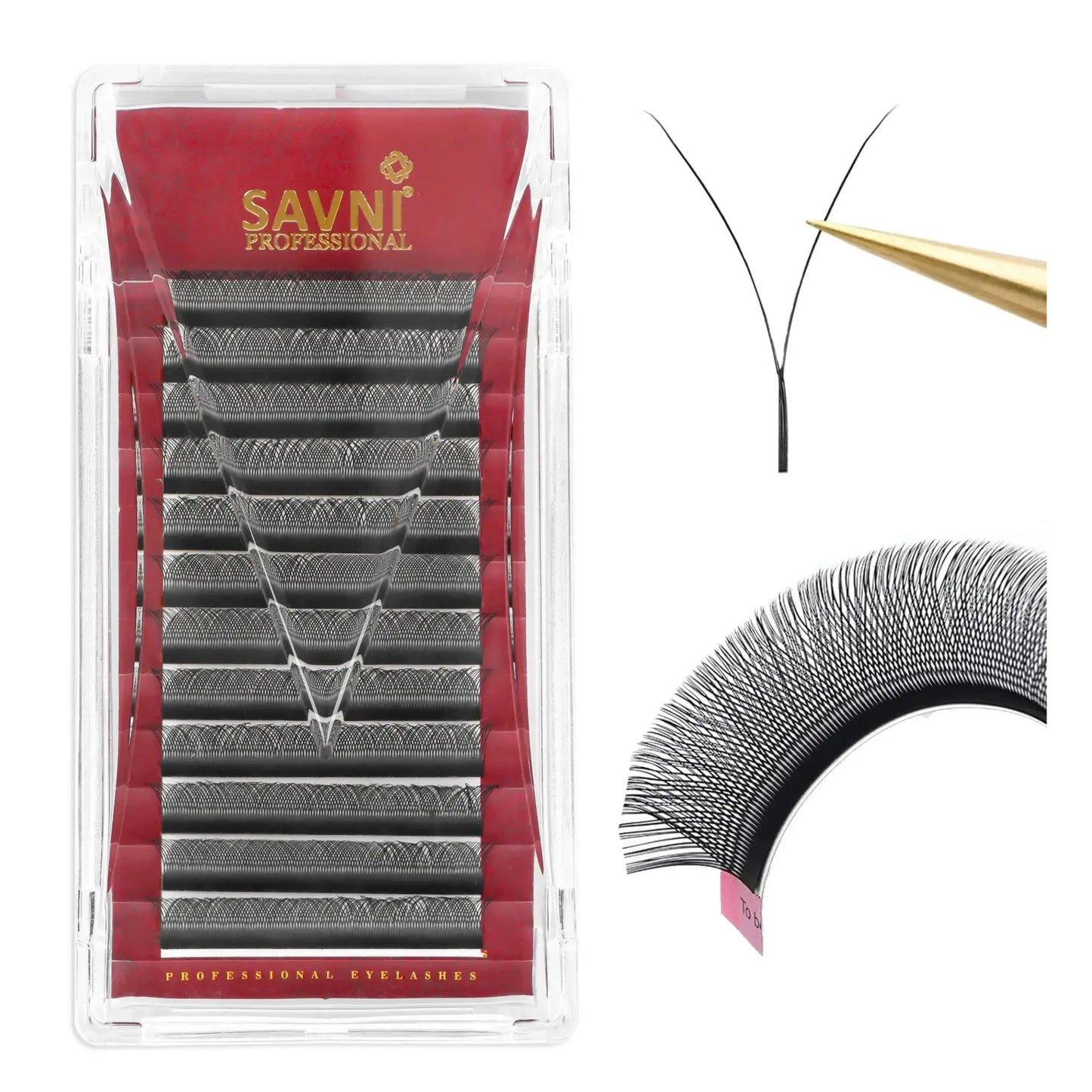 Savni YY Spikes Permanent Eyelash Extension 0.07 Thickness