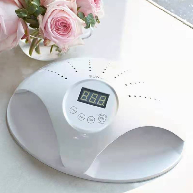 SUN 669 48W Double Handed UV/LED Lamp with Fan for Heat Dissipation