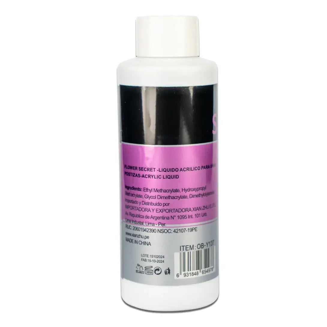 Savni American Keystone Quality Liquid Q Monomer Acrylic Liquid Purple (EMA) - 120ml