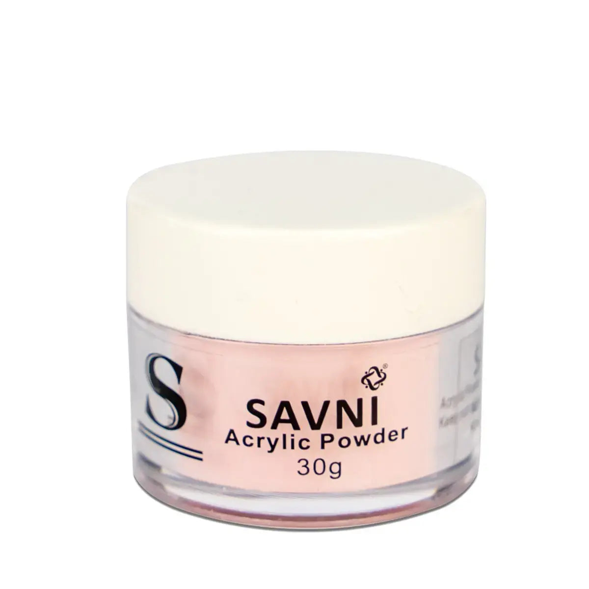 Savni Light Peach Acrylic Powder 30g Ultra Smooth Professional Grade - Model DZ203