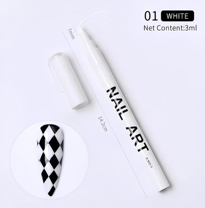 Nail Art Acrylic Pen for Drawing & Styling 0.07mm Thickness