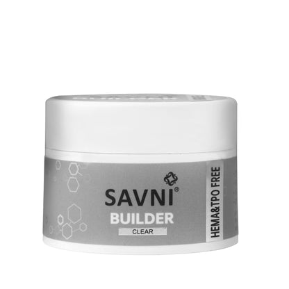 Savni Clear Hema & TPO Free Builder Gel - 30ml