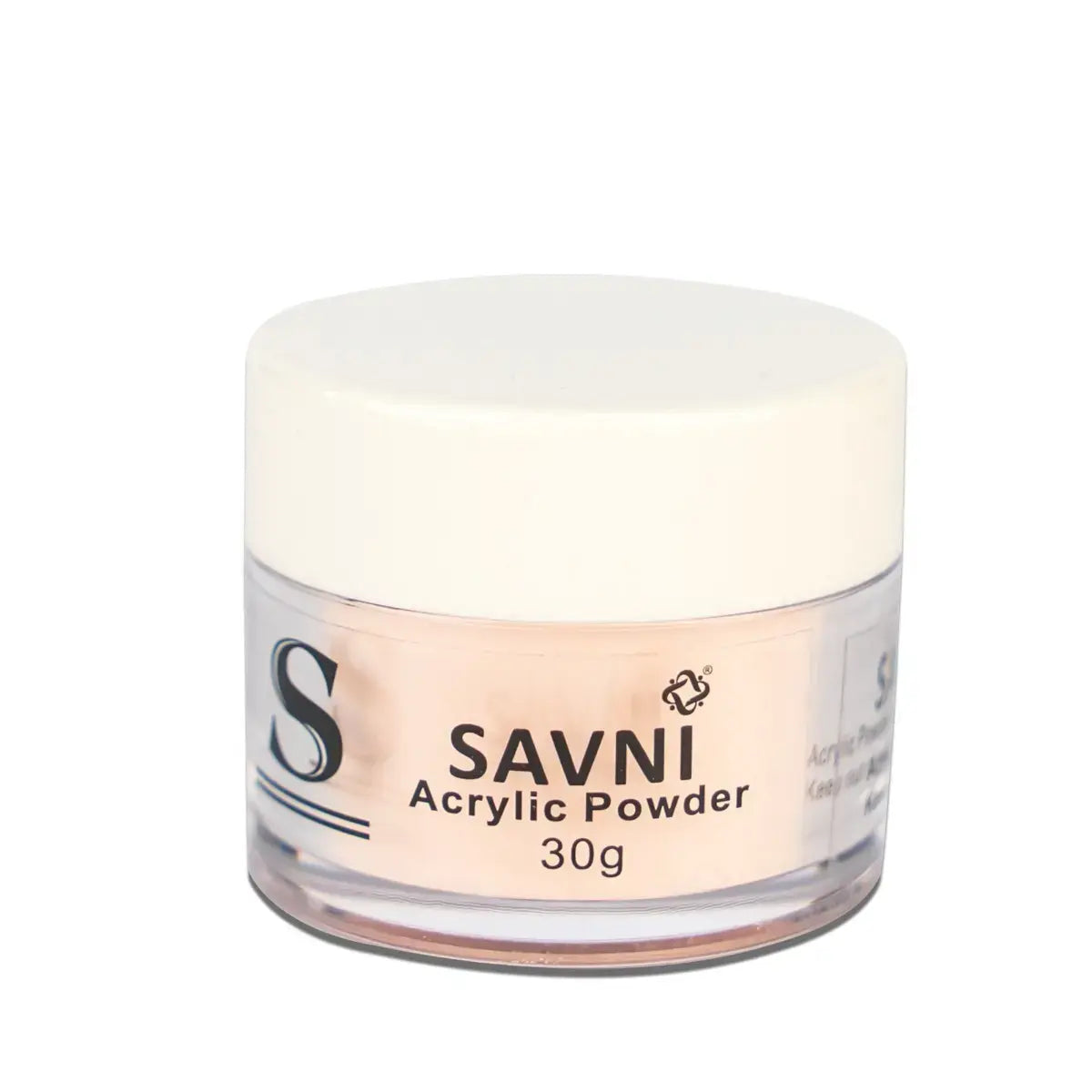 Savni Beige Nude Acrylic Powder 30g Ultra Smooth Professional Grade - Model L88