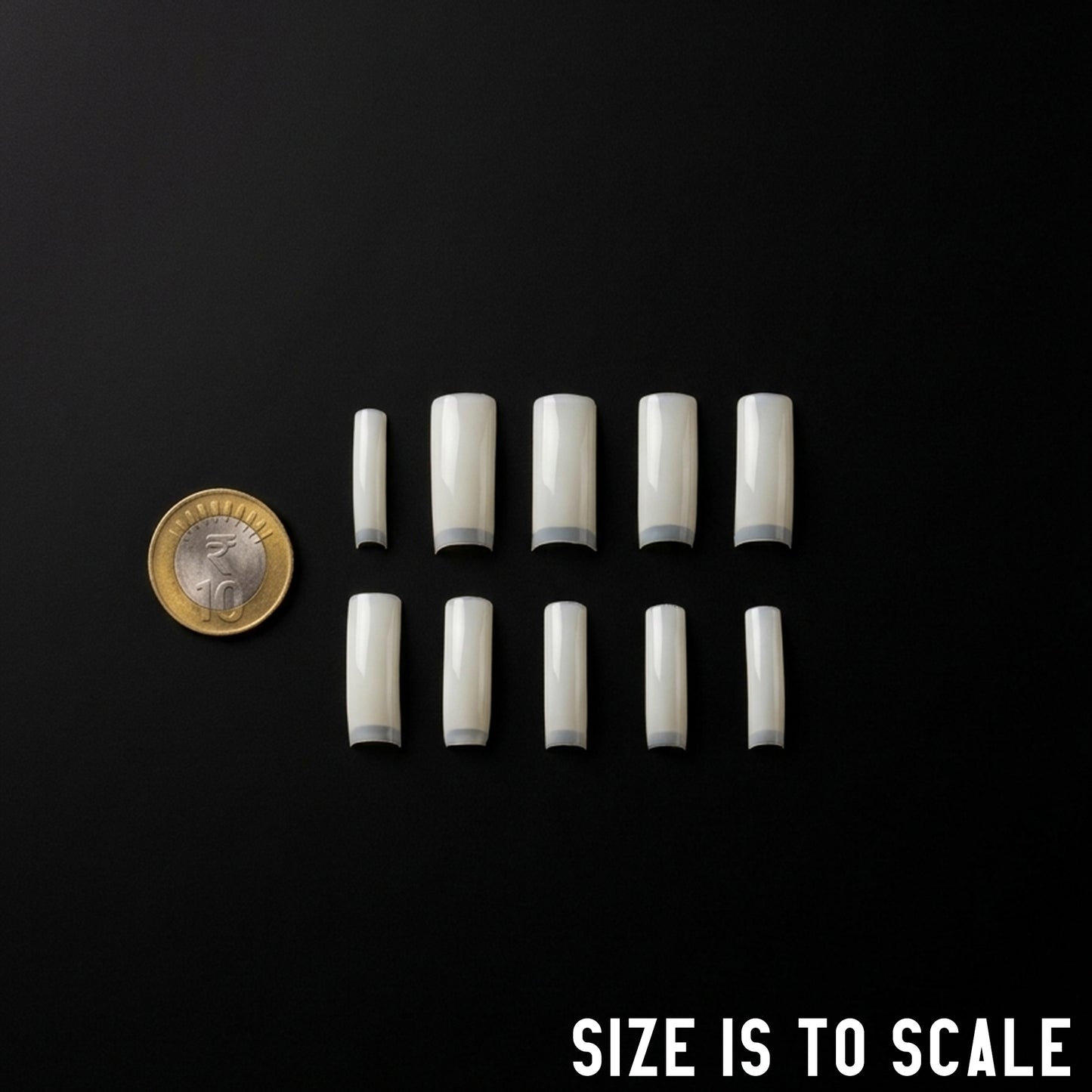 Savni E3 C Cut Extension Natural Tips - 500 pcs