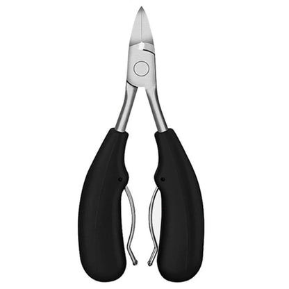 Ingrown & Hard Nail Stainless Steel Cutter Scissors - Rubber Grip