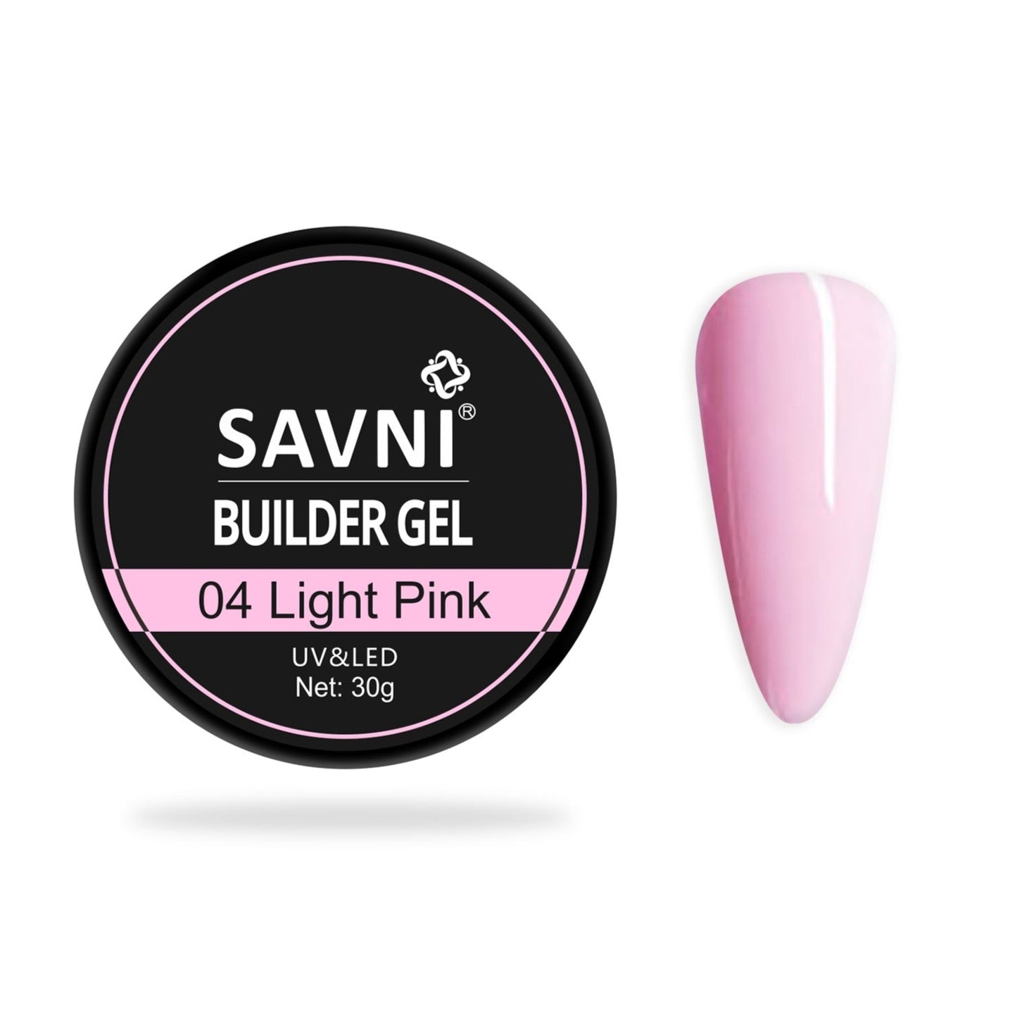 Savni Light Pink 30g Builder Gel