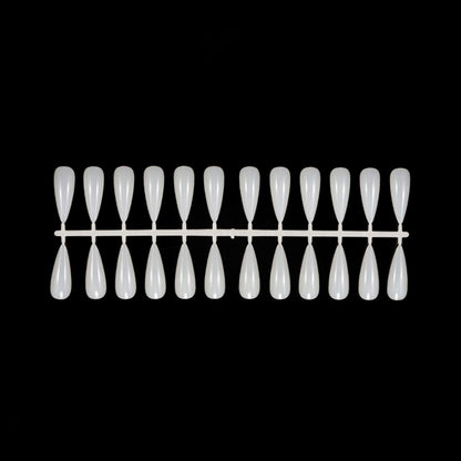 Rounded Bottom Stiletto Shape Nail Display Tips - 240 Nails
