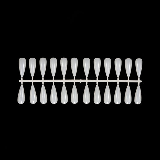 Rounded Bottom Stiletto Shape Nail Display Tips - 240 Nails