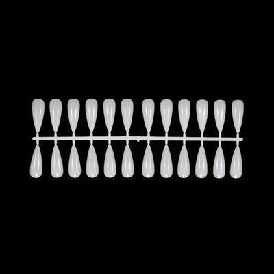 Rounded Bottom Stiletto Shape Nail Display Tips - 240 Nails
