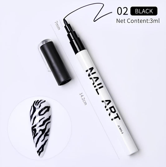 Nail Art Acrylic Pen for Drawing & Styling 0.07mm Thickness