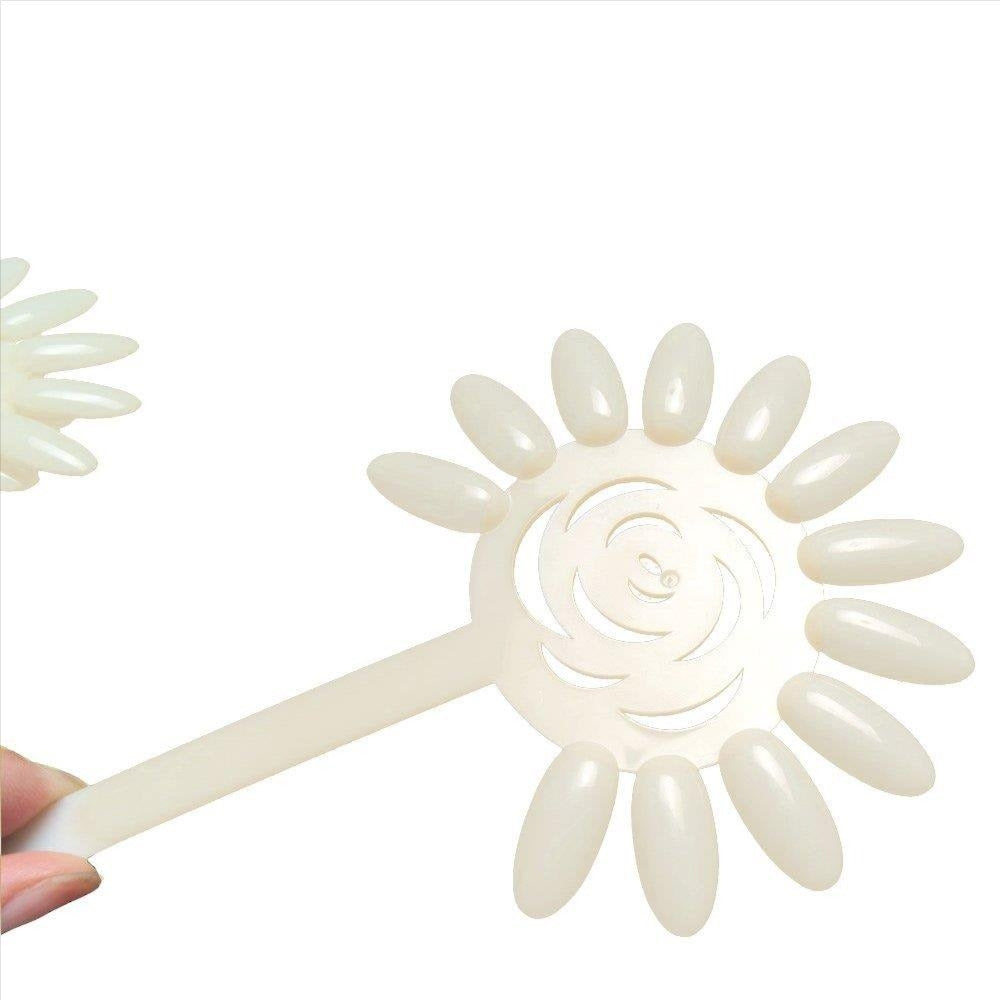 Sunflower Nail Display Wheel Chart - 10 Plates (120 Nails)