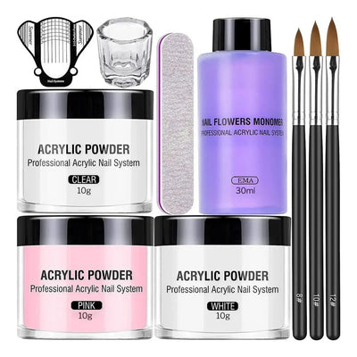 Acrylic Extension Kit Combo for Students & Professional