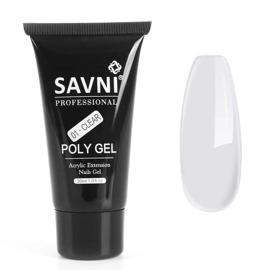 Savni Clear 30ml Polygel Extension Gel