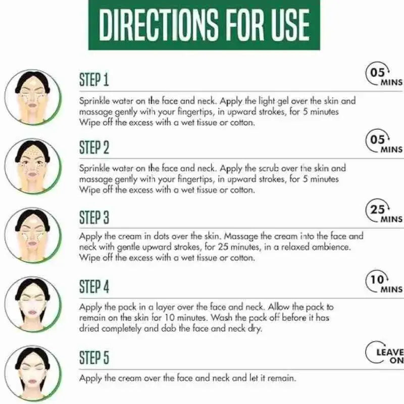 Nature's Professional Advanced Pearl Facial Kit