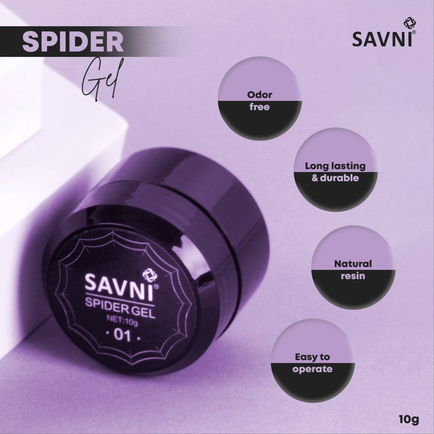 Savni Spider Gel Product vendor