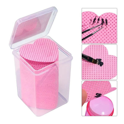 Glue Residue Lint Free Dry Wipes - Pack of 200 Pcs, Assorted Color