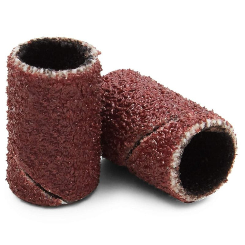 Sandpaper Sanding Nail Drill Bits - Pack of 50, Mix Grit