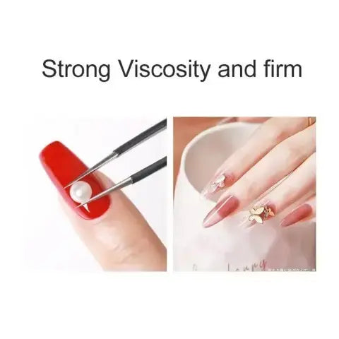 Mxbon Professional Nail Glue for Extensions, Press On Nails & Accessories - 1 Piece (7g Brush Applicator)