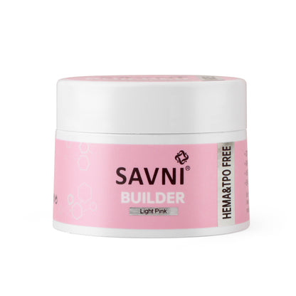 Savni Light Pink Hema & TPO Free Builder Gel - 30ml