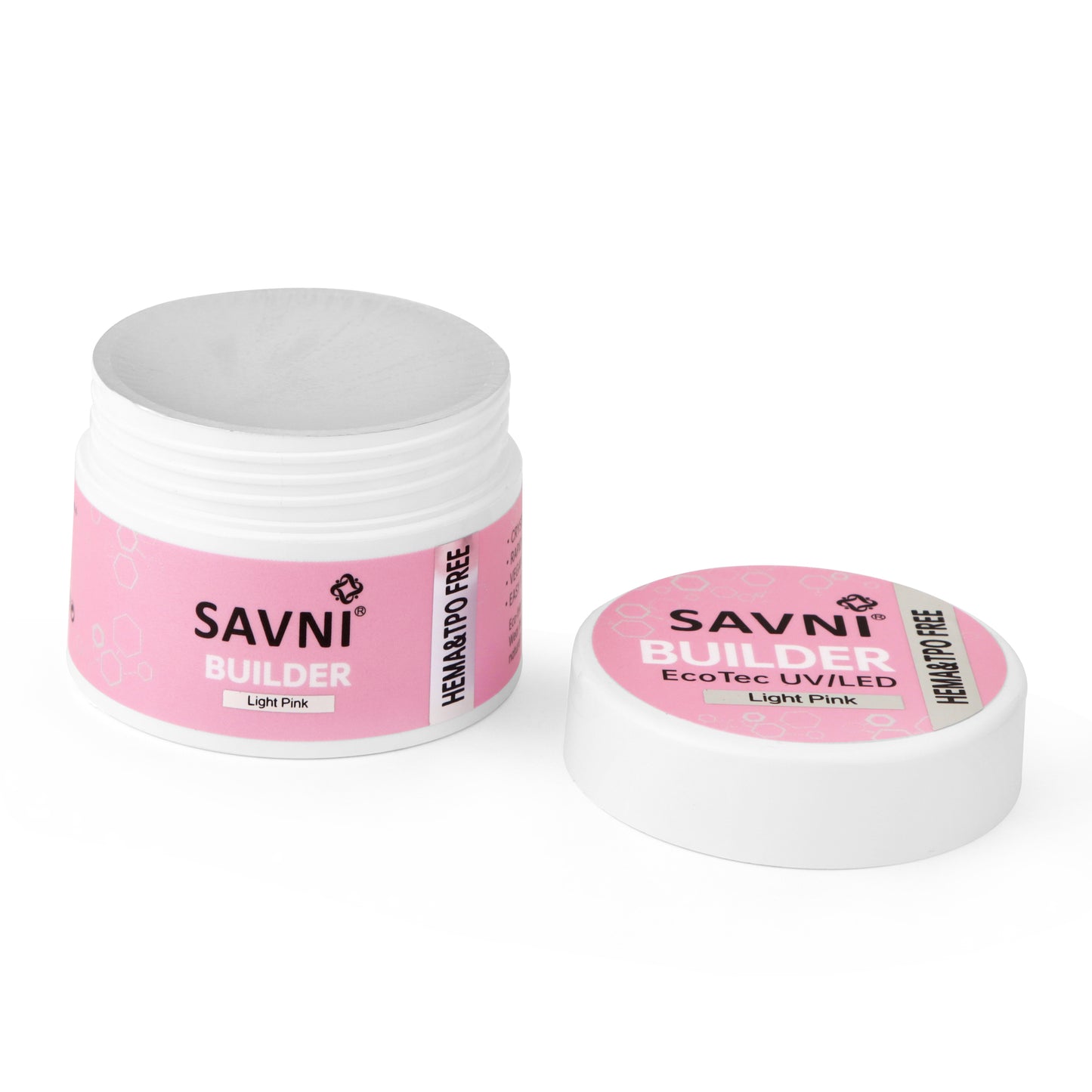 Savni Light Pink Hema & TPO Free Builder Gel - 30ml