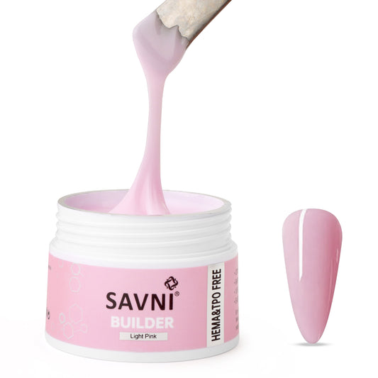 Savni Light Pink Hema & TPO Free Builder Gel - 30ml