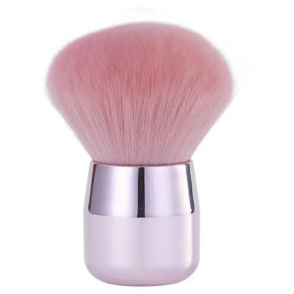Heavy Soft Bristle Dusting Puffy Brush - Rose Gold