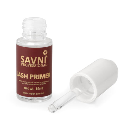 Savni Permanent Eyelash Primer, Liquid Dropper 15ml - Watermelon Scented