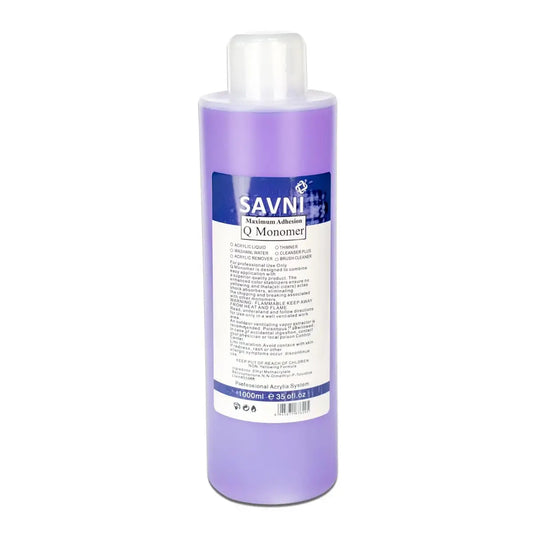 Savni Liquid Monomer Acrylic Liquid Purple (EMA) - 1000ml