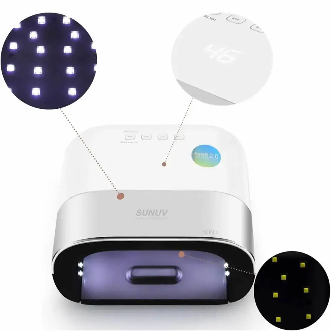 SUN 3 48W Heavy Duty UV/LED Lamp