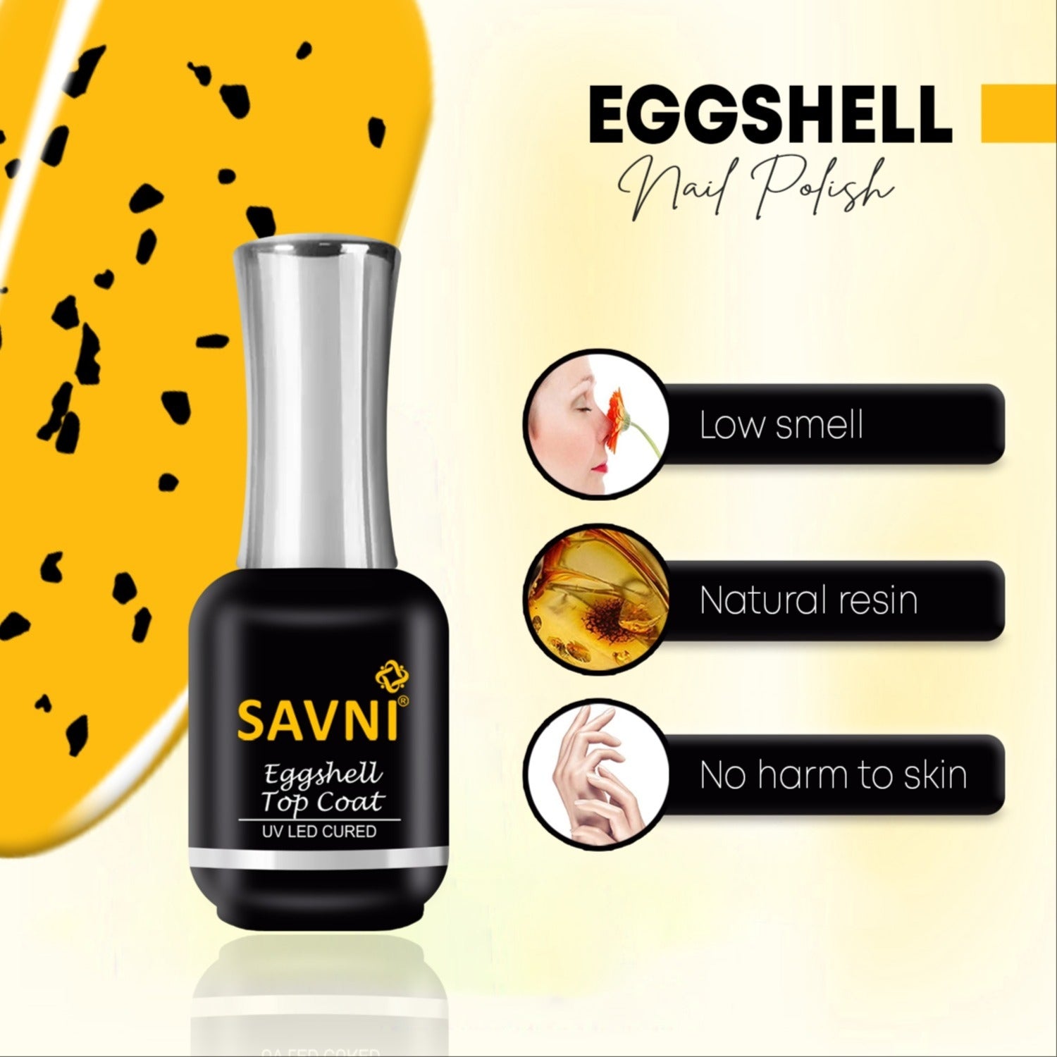 Savni Eggshell Top Coat - 15ml Product vendor