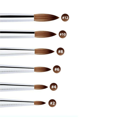 Synthetic Acrylic Brush Wooden Handle