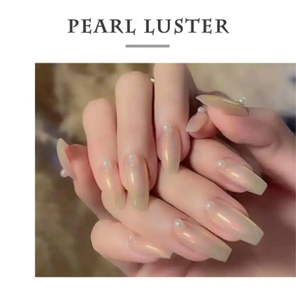Pearl White Nail Chrome Powder - 1 piece