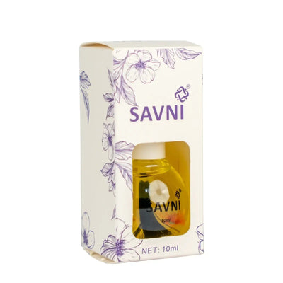 Savni Cuticle Oil 15ml Infused with Flowers & Applicator Brush - Assorted Fragrance