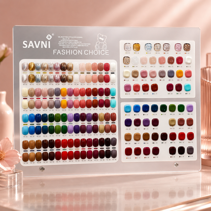 Savni UV Gel Polish Kit Set Of 60 PCS, 15ml Each