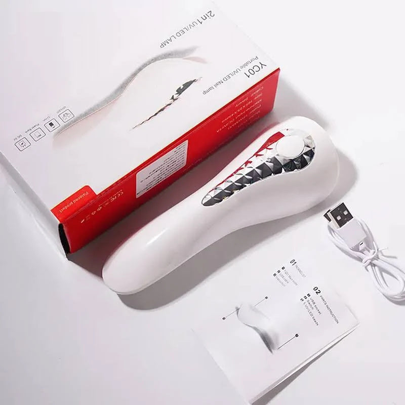 Small Portable UV/LED Nail Lamp