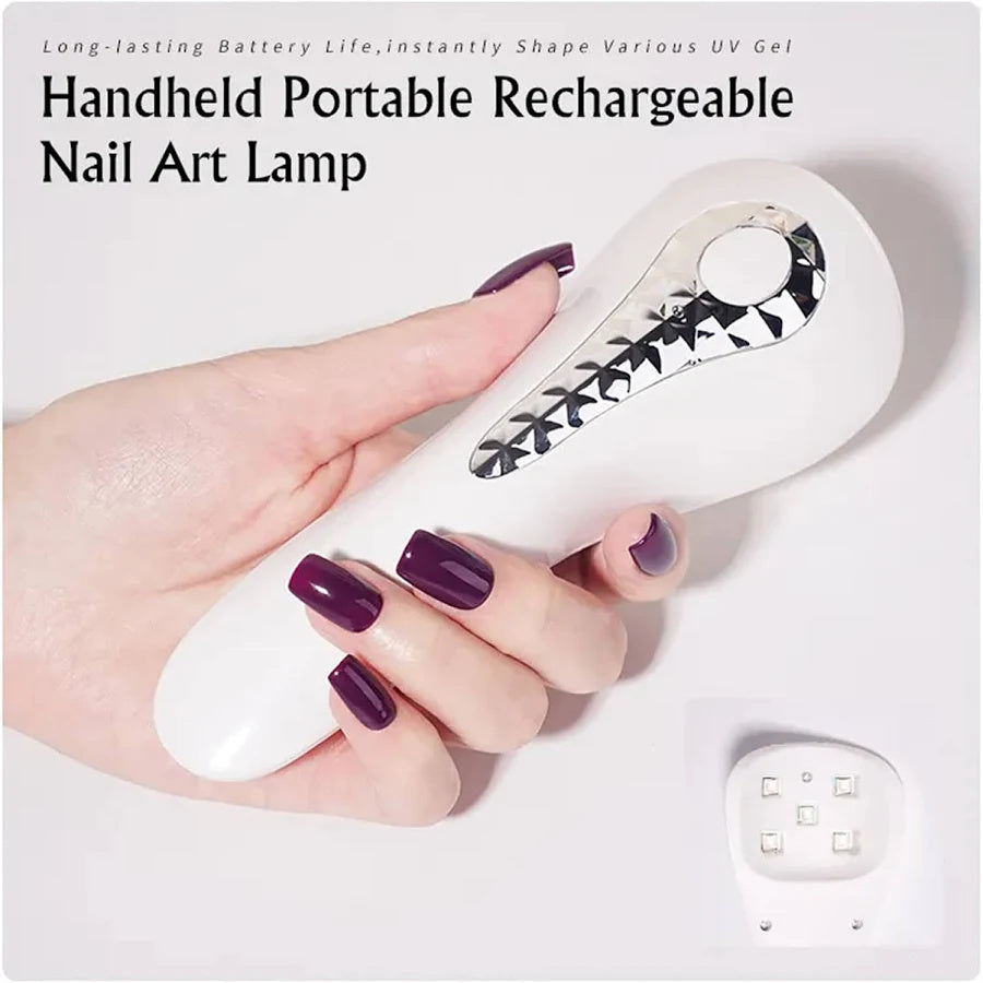 Small Portable UV/LED Nail Lamp