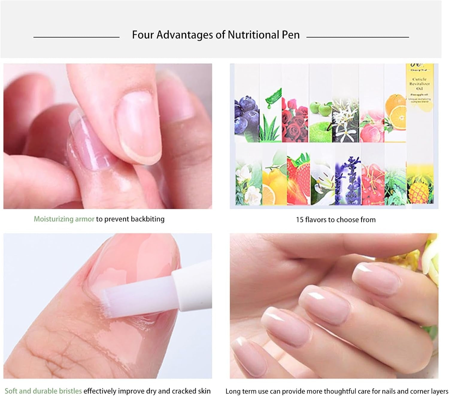 N+ Revitalizing Cuticle Oil 5ml with Pen Brush - Assorted Fragrance Product vendor