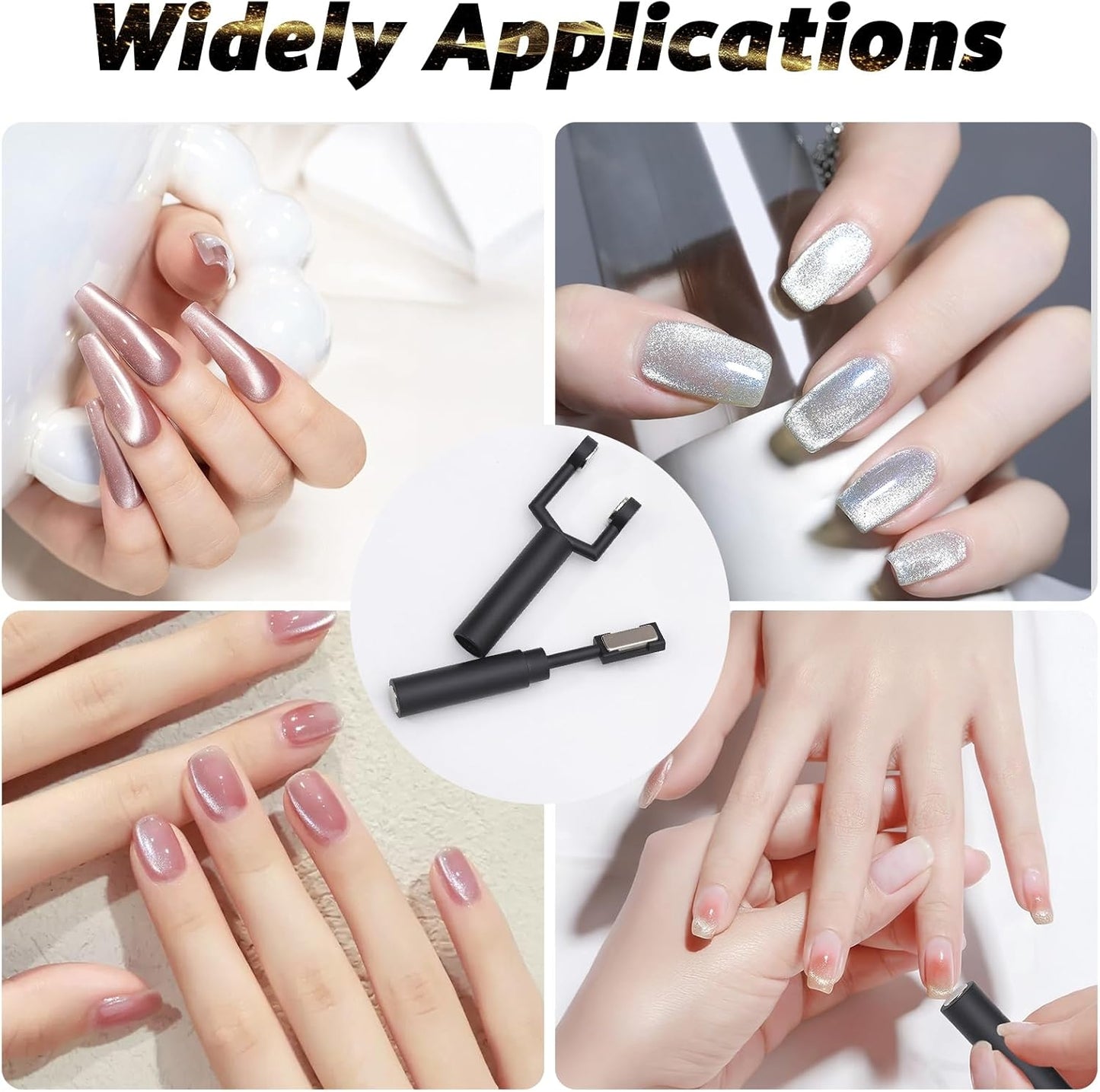 Cat Eye Magnet Tool - 4 in 1 - Round, Rectangle, Circle & S